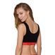 Спортивний топ на широких бретелях Passion PS003 TOP L, black SO4211 фото 2