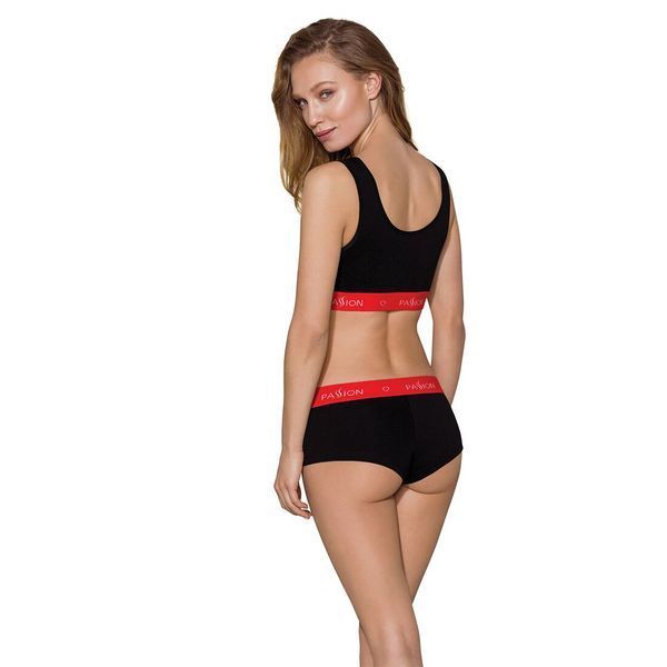 Спортивний топ на широких бретелях Passion PS003 TOP XL, black SO4214 фото