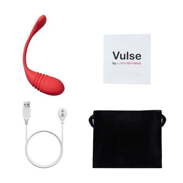 Смарт-виброяйцо с пульсацией Lovense Vulse (Thrusting Egg Vibrator), имитация фрикций SO8792 фото