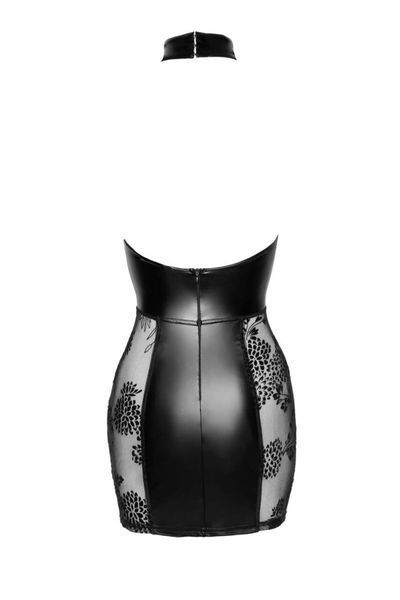 Платье Noir Handmade F238 Short tulle dress with powerwetlook inserts, XXL SX0131 фото
