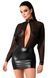Платье Noir Handmade F348 Powerwetlook and tulle dress - 3XL SX2094 фото 2