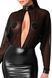 Платье Noir Handmade F348 Powerwetlook and tulle dress - 3XL SX2094 фото 4