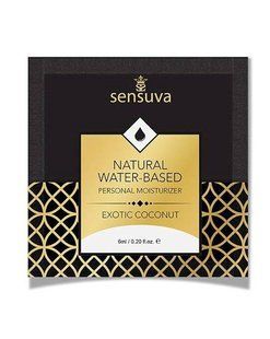 Пробник Sensuva &ndash; Natural Water-Based Exotic Coconut (6 мл) SO5751 фото