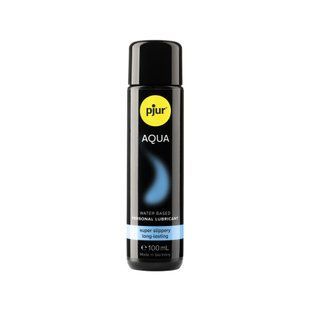 Лубрикант на водной основе pjur Aqua 100 мл, эффект бархатистой кожи без прилипания PJ10340 фото
