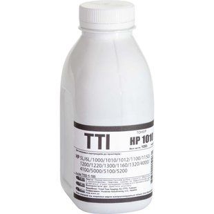 Тонер TTI для HP LJ 1010/1200/P2015 бутль 100г Black (T102-1-100) 2794230334 фото